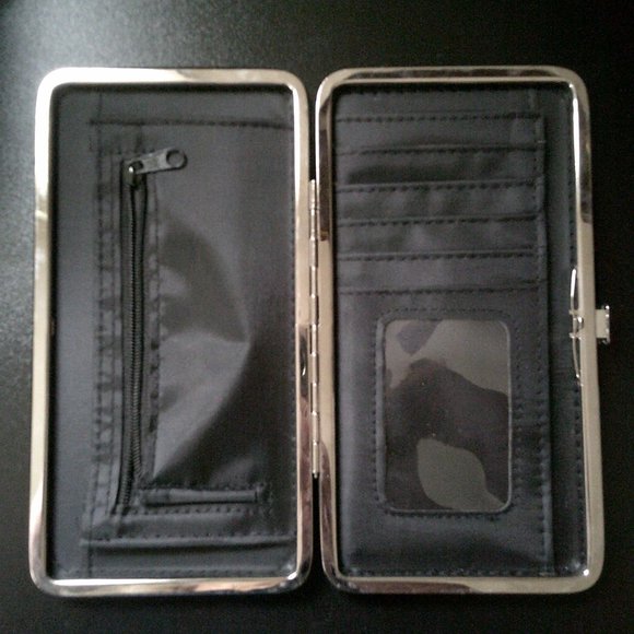 5 For $30 Push Lock Wallet - Picture 2 of 3